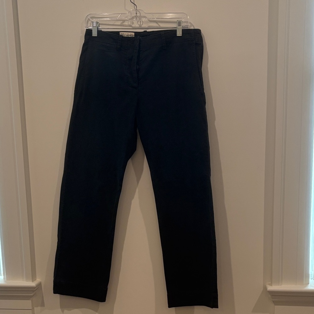 Nili Lotan Black Chinos